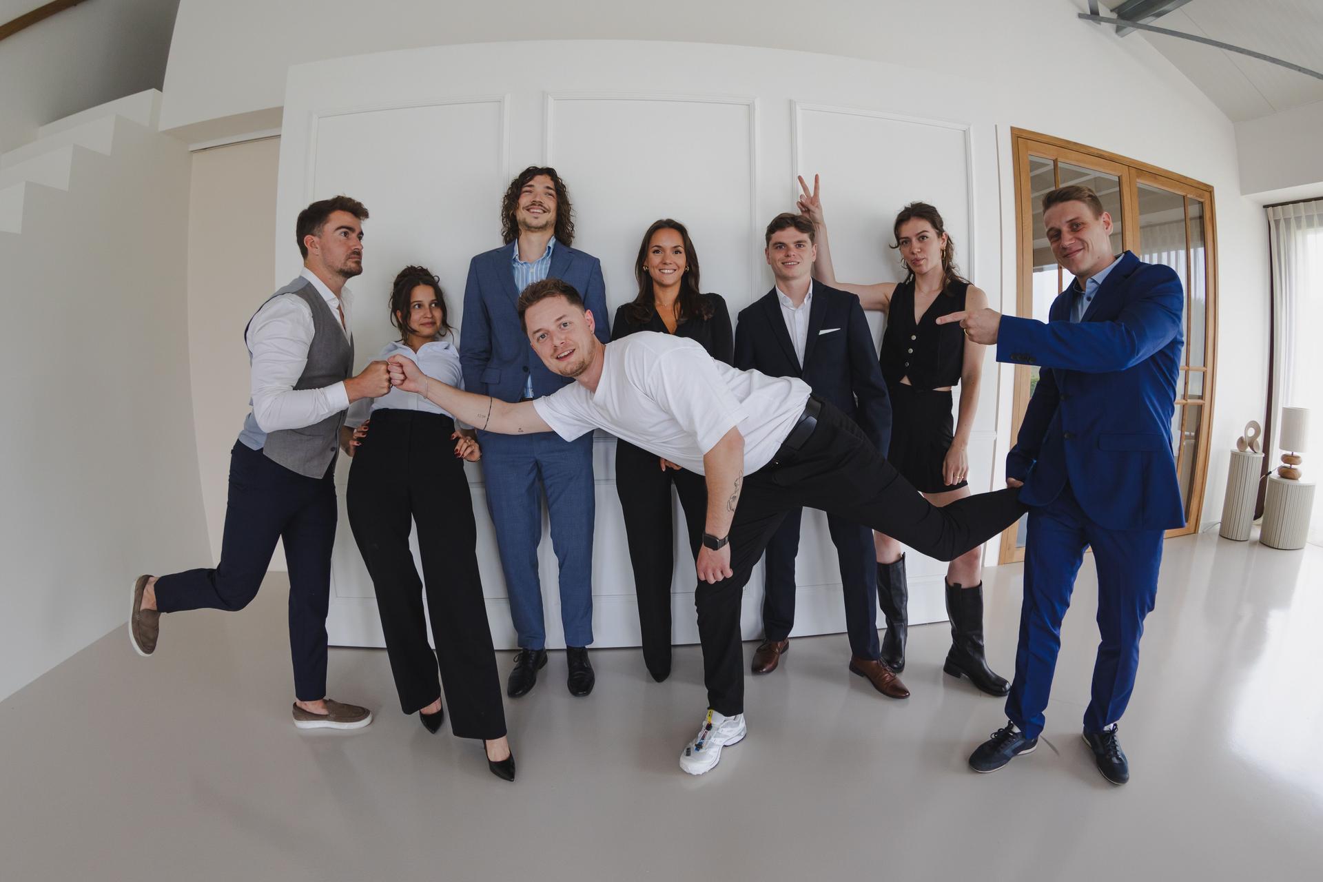 The SocialFind team at work