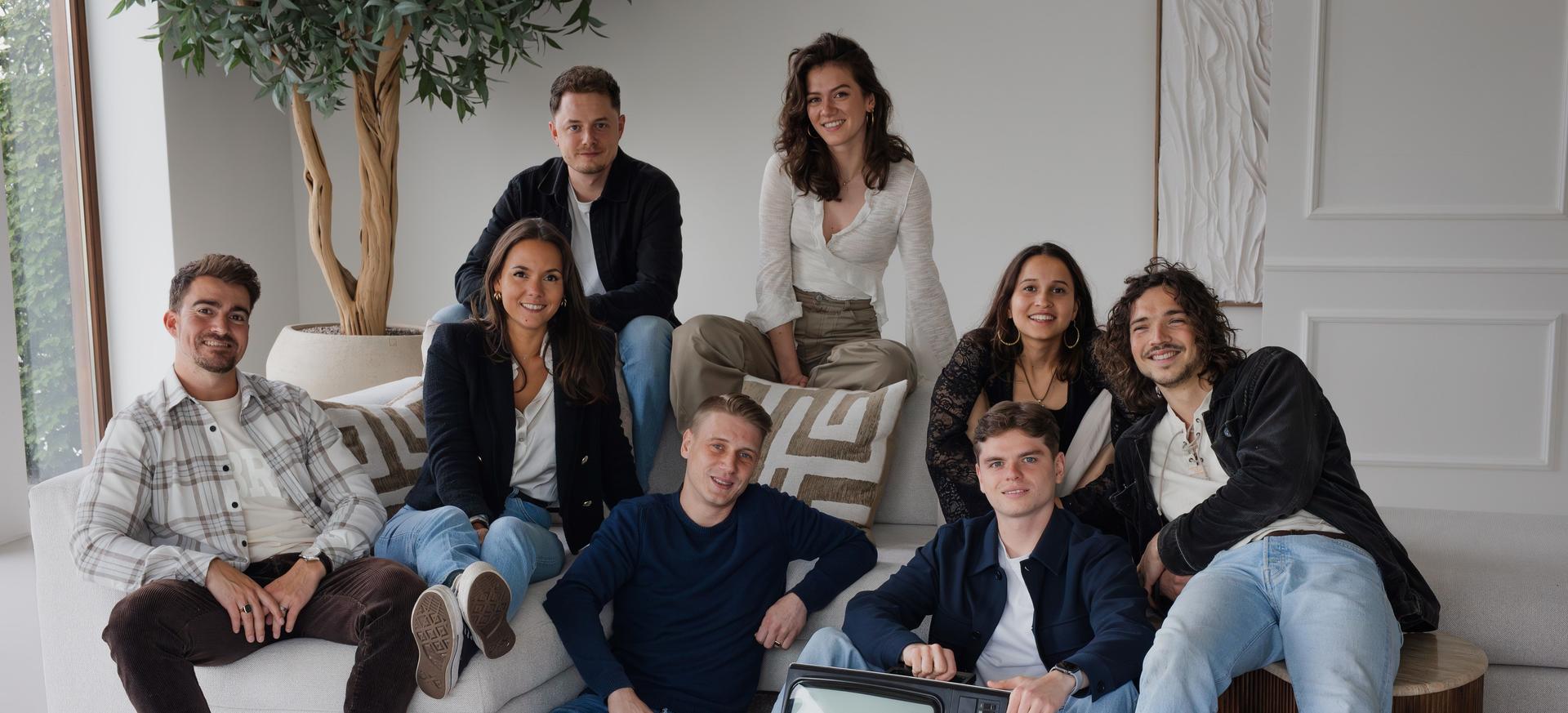 Het team van SocialFind aan het werk