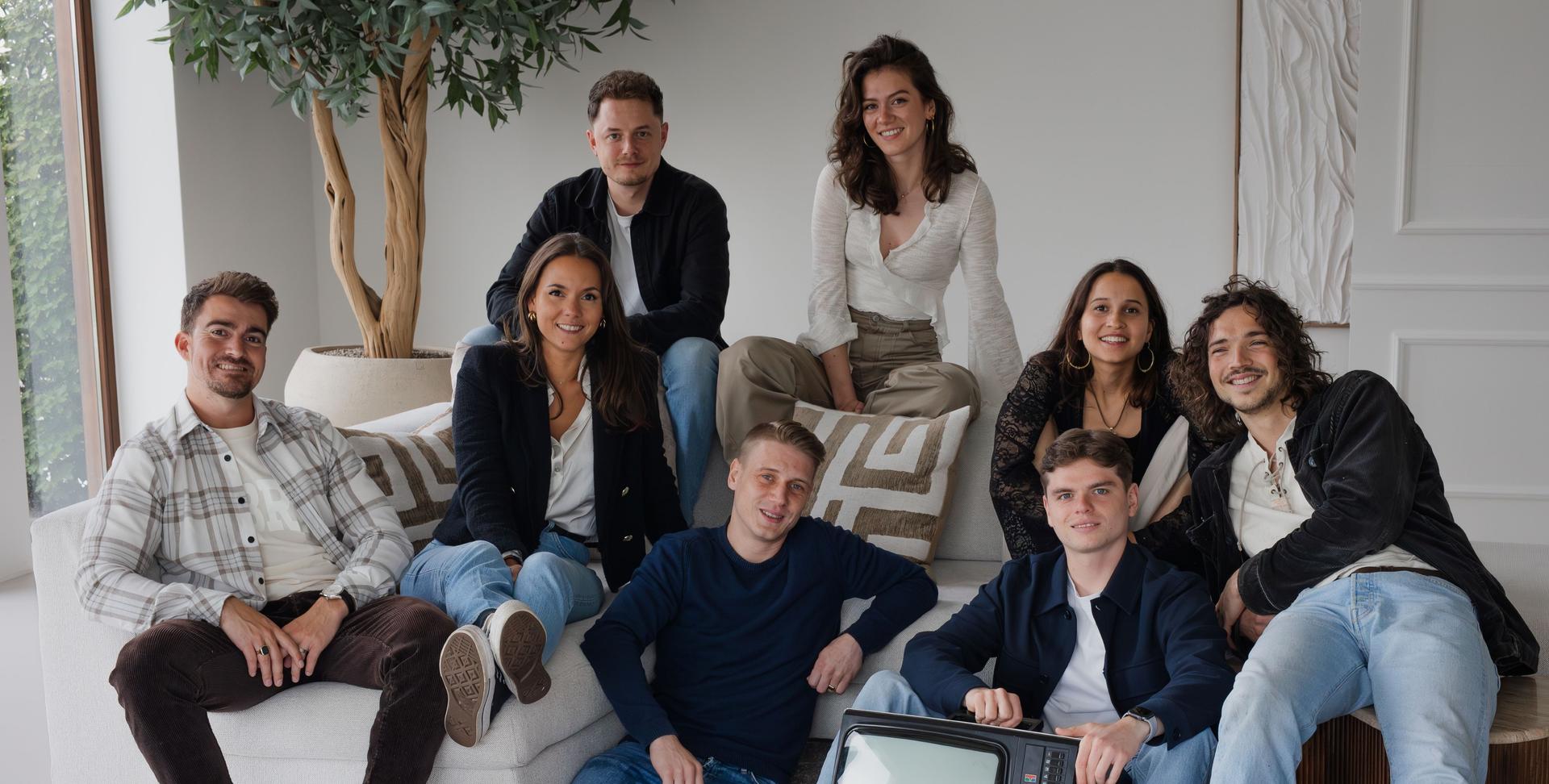 Het team van SocialFind aan het werk